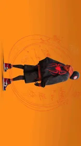 Miles Morales on Orange