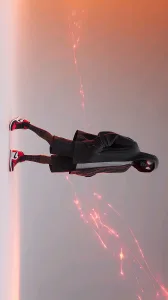Spider-Man in Neon Red
