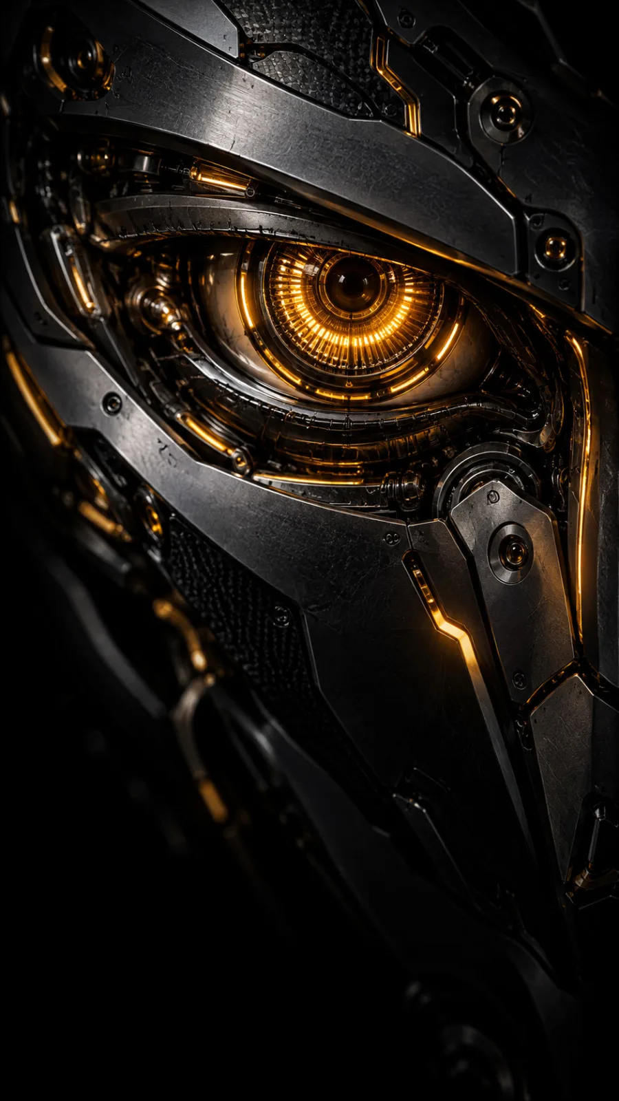 Amber Cybernetic Eye