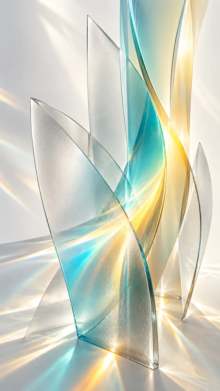 Translucent Glass Sculptures