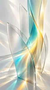 Translucent Glass Sculptures