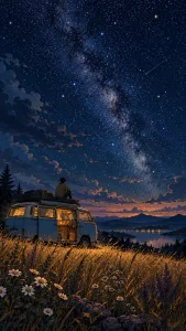 Van Beneath the Milky Way
