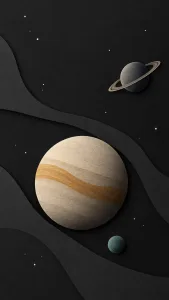 Textured Planets in a Dark Cosmos