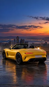 Yellow Roadster