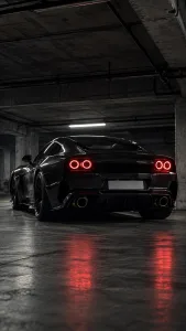 Black Muscle Coupe
