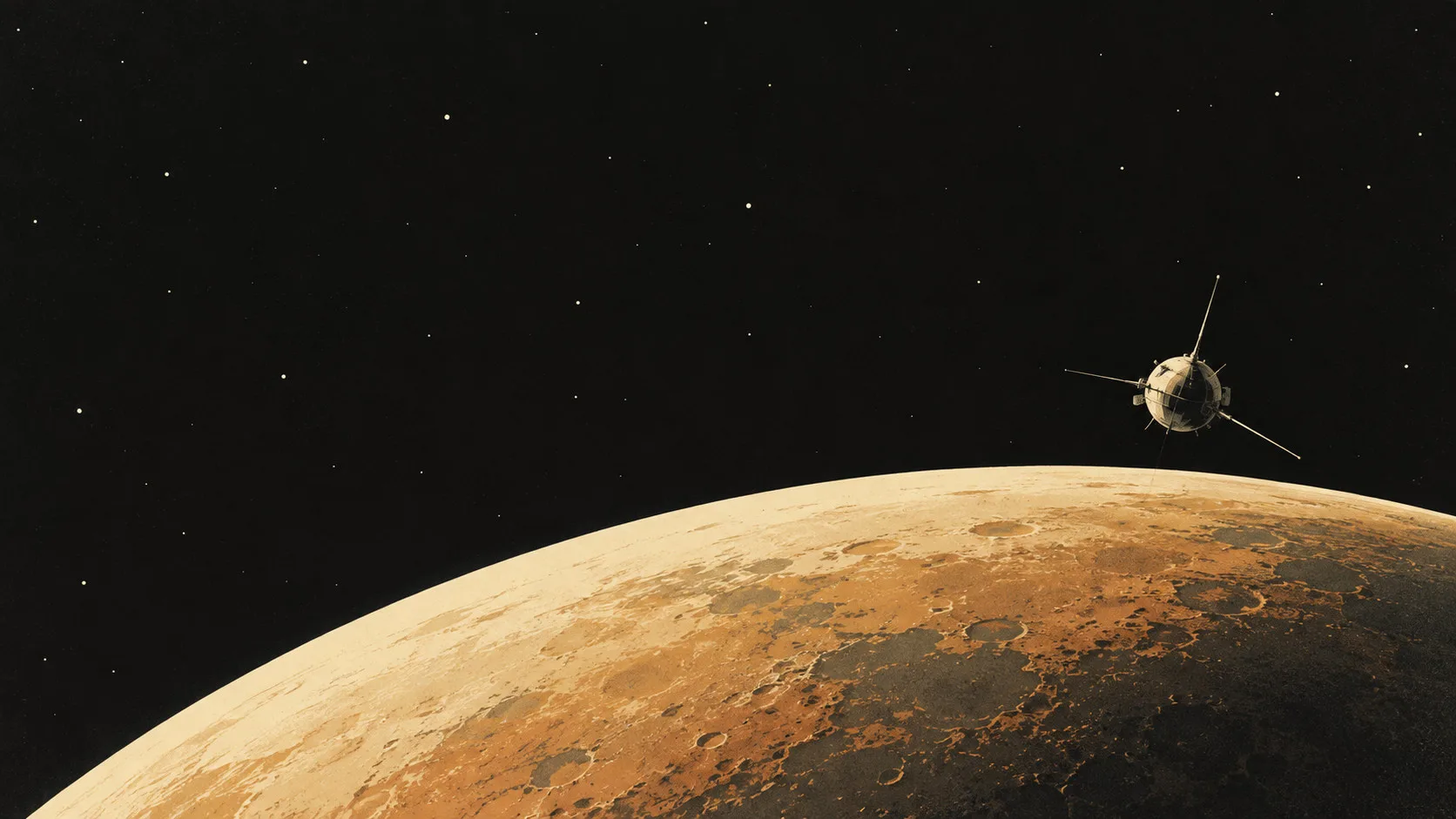 Probe Above Mars