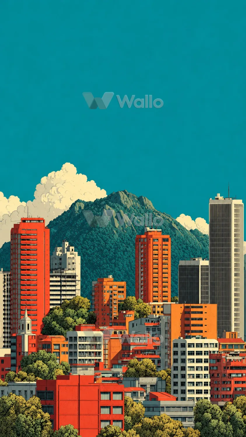 Textured Cityscape