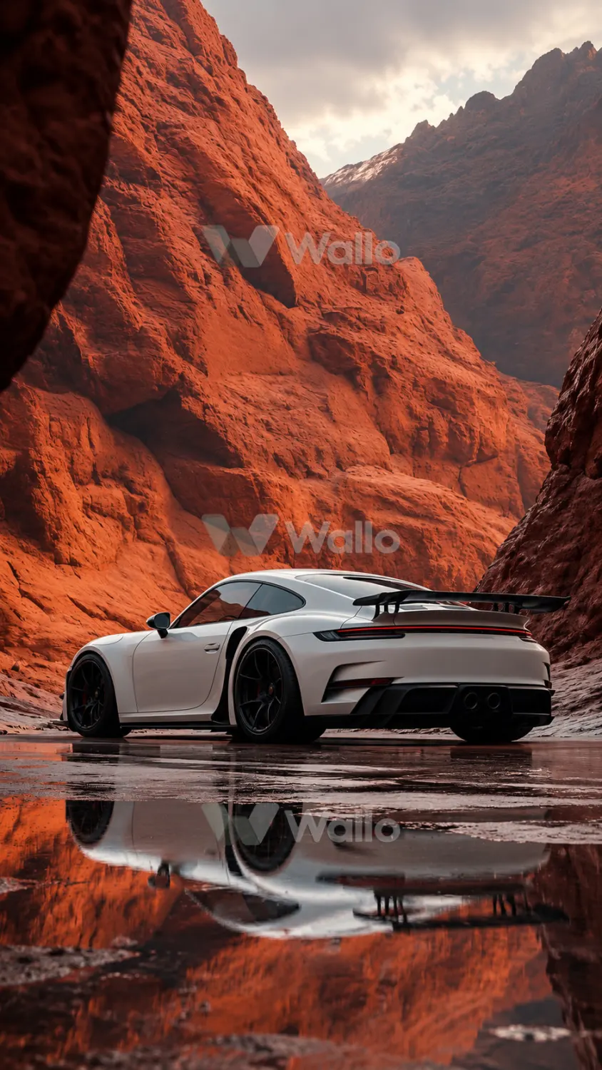 Unbranded Vehicle in Portrait Frame