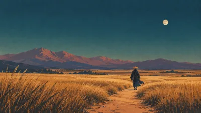 Lone Ronin on the Ochre Path