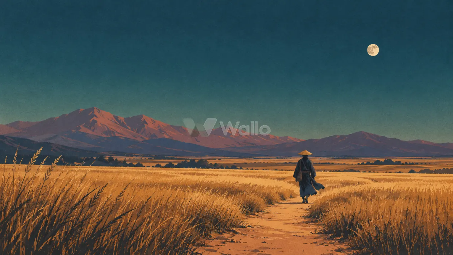 Lone Ronin on the Ochre Path