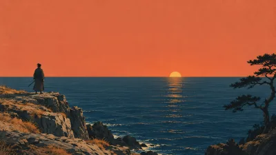 Solitary Ronin at the Amber Horizon 1