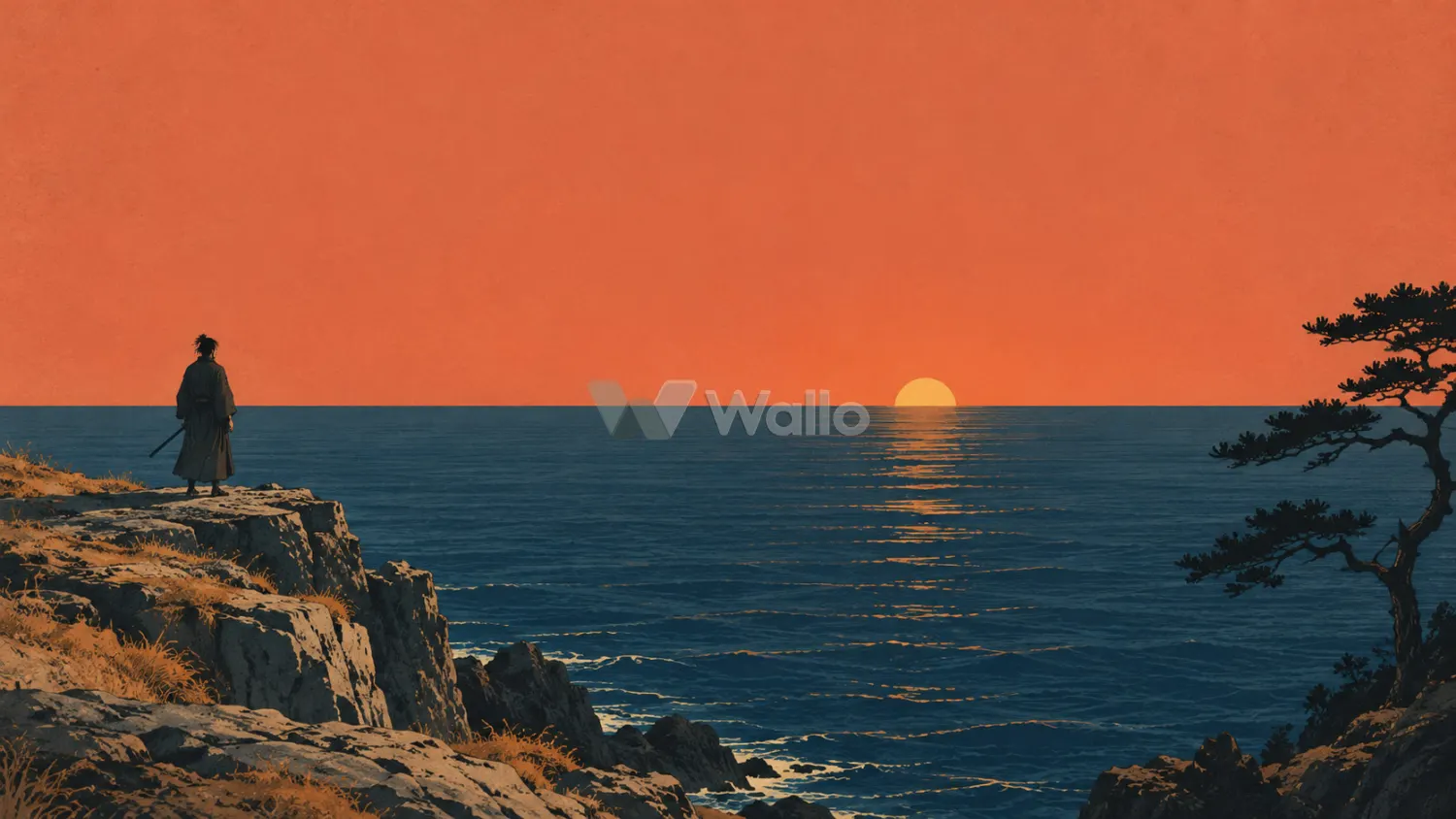 Solitary Ronin at the Amber Horizon 1