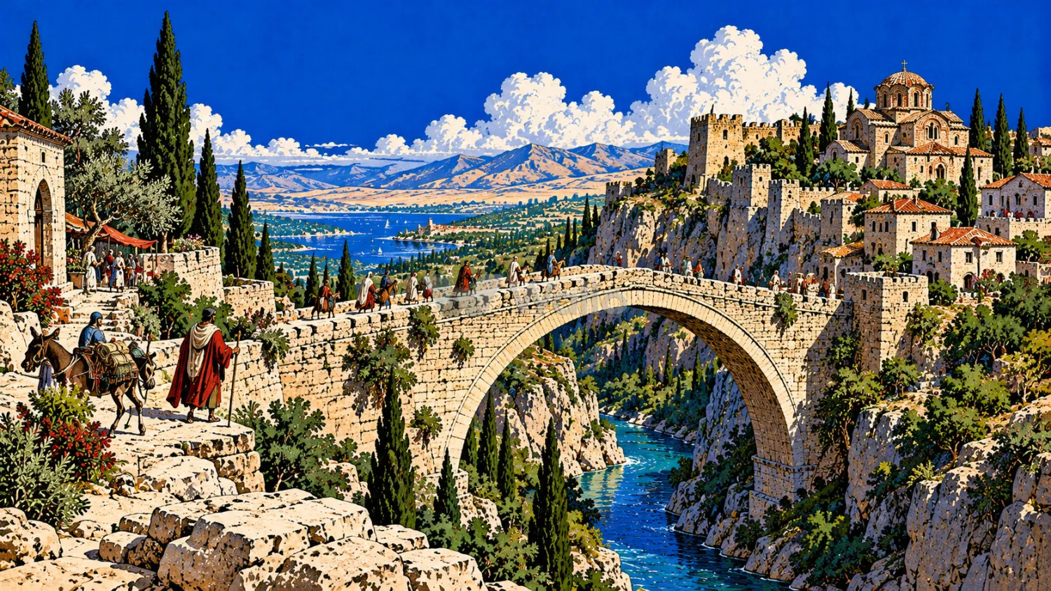 The Pilgrims Bridge