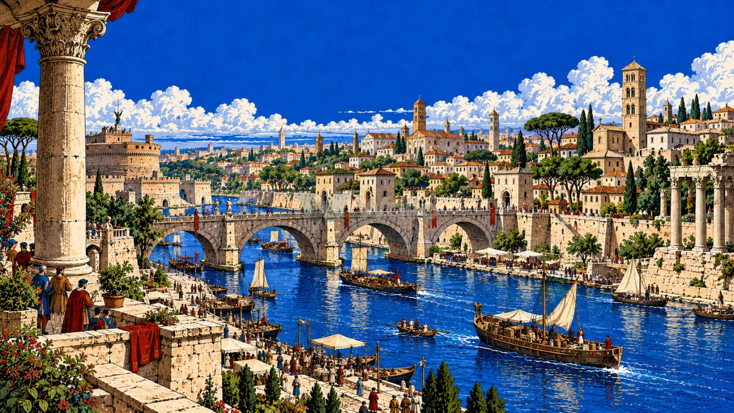 Rome Across the Tiber