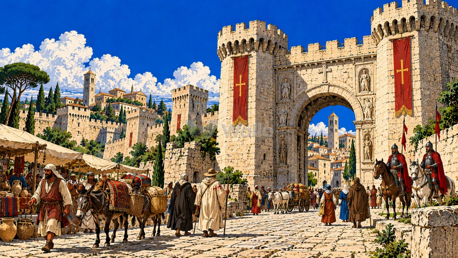 The Gate of the Eternal City