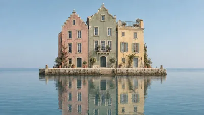 Pastel Harbour Townhouses in Still Water