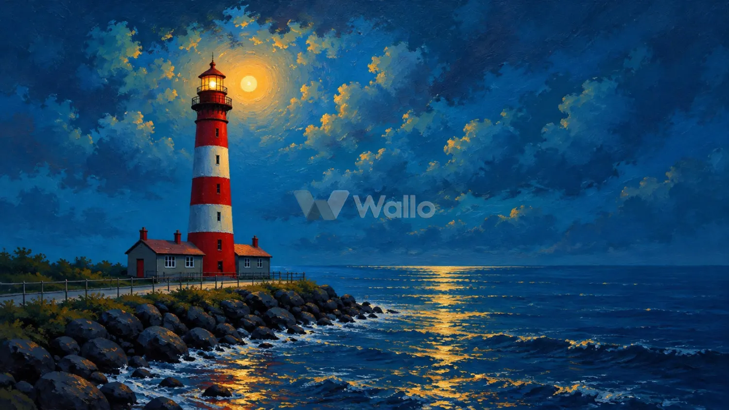 Moonlit Stripes