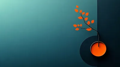 Orange Botanical