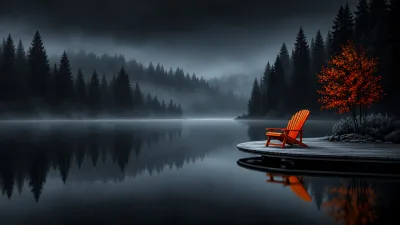Lakeside Solitude