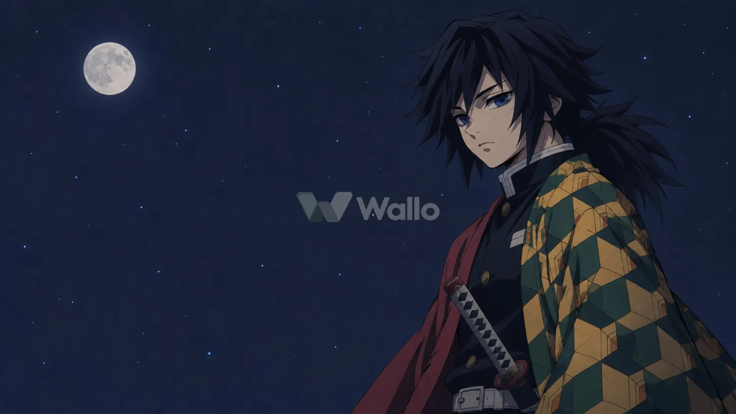 Giyu Tomioka Beneath a Quiet Moon