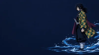 Giyu in Midnight Blue
