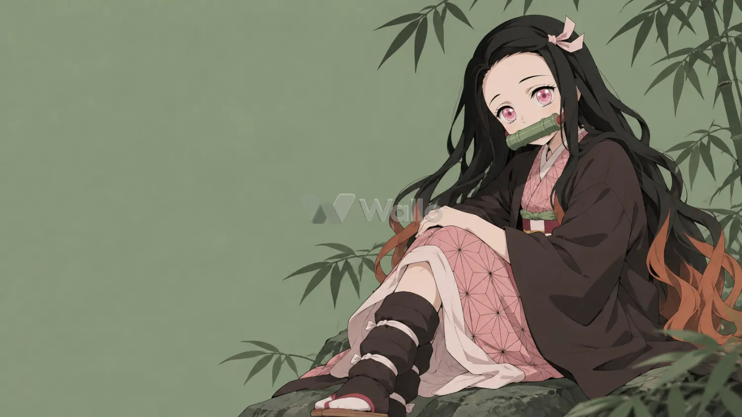 Nezuko in Sage Green Serenity