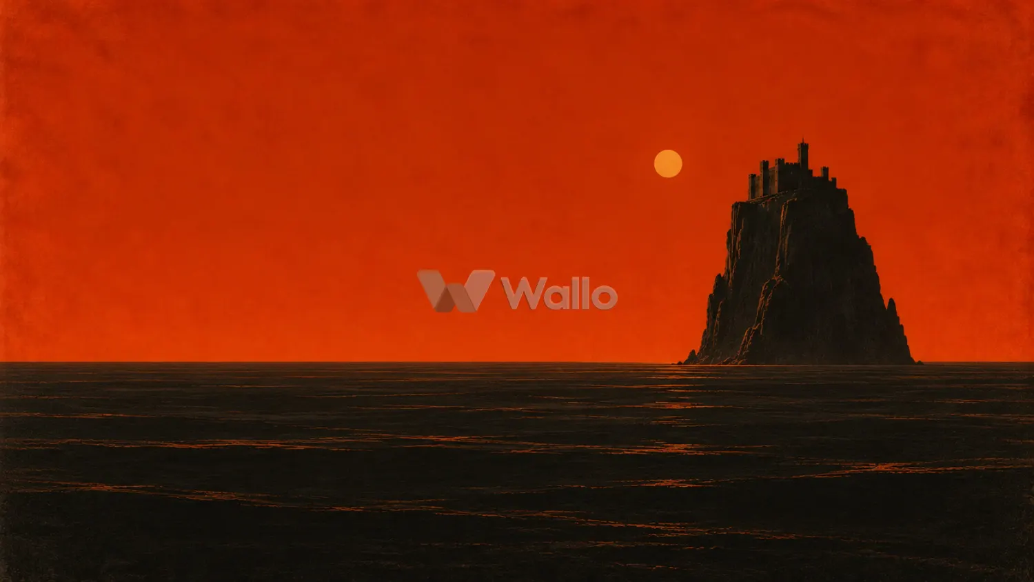 Fortress Above the Empty Sea