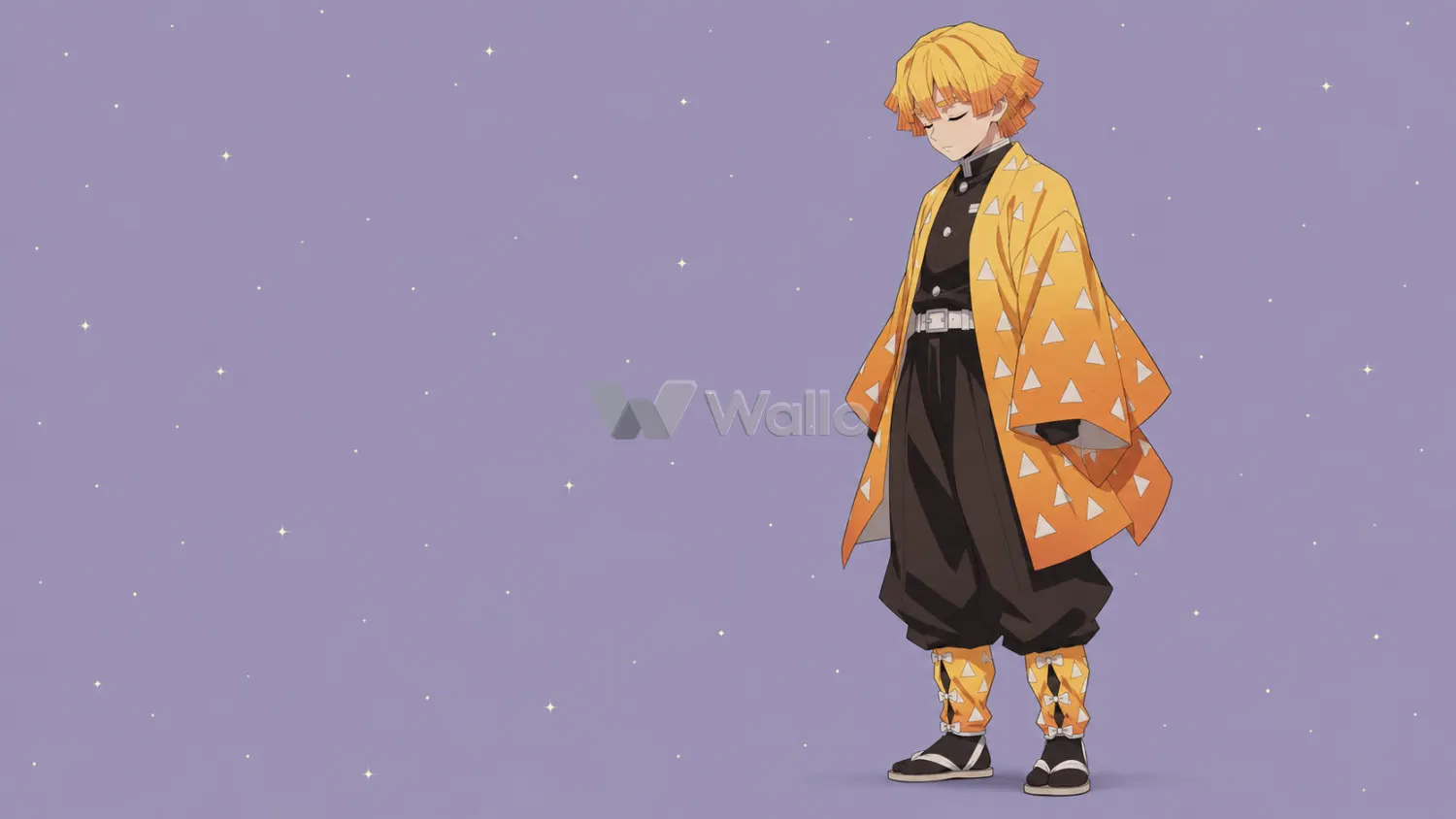 Zenitsu in Lavender Starlight