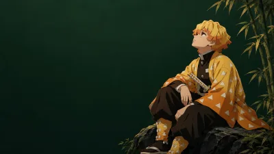 Zenitsu in Quiet Forest Gold