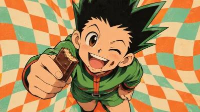 Gon's Candy Checkerboard Snack