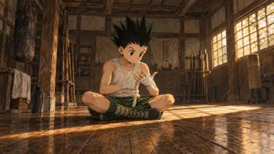 Gon’s Sunlit Dojo Study