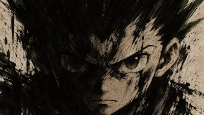 Gon's Silent Ink Rage