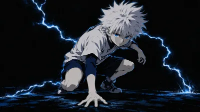 Killua’s Godspeed Electric Silhouette