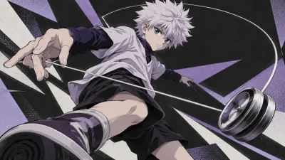 Killua’s Geometric Yo-Yo Swing