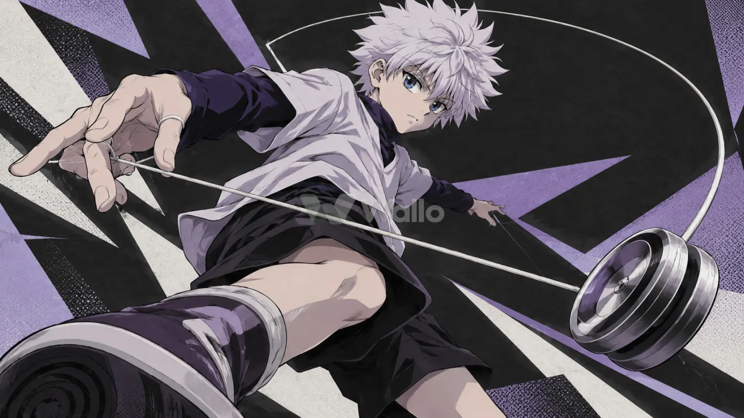 Killua’s Geometric Yo-Yo Swing