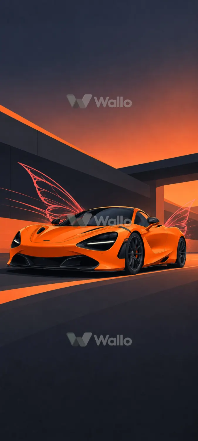Matte Race Car on Open Road