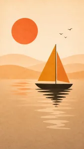 Sailboat at Sunset