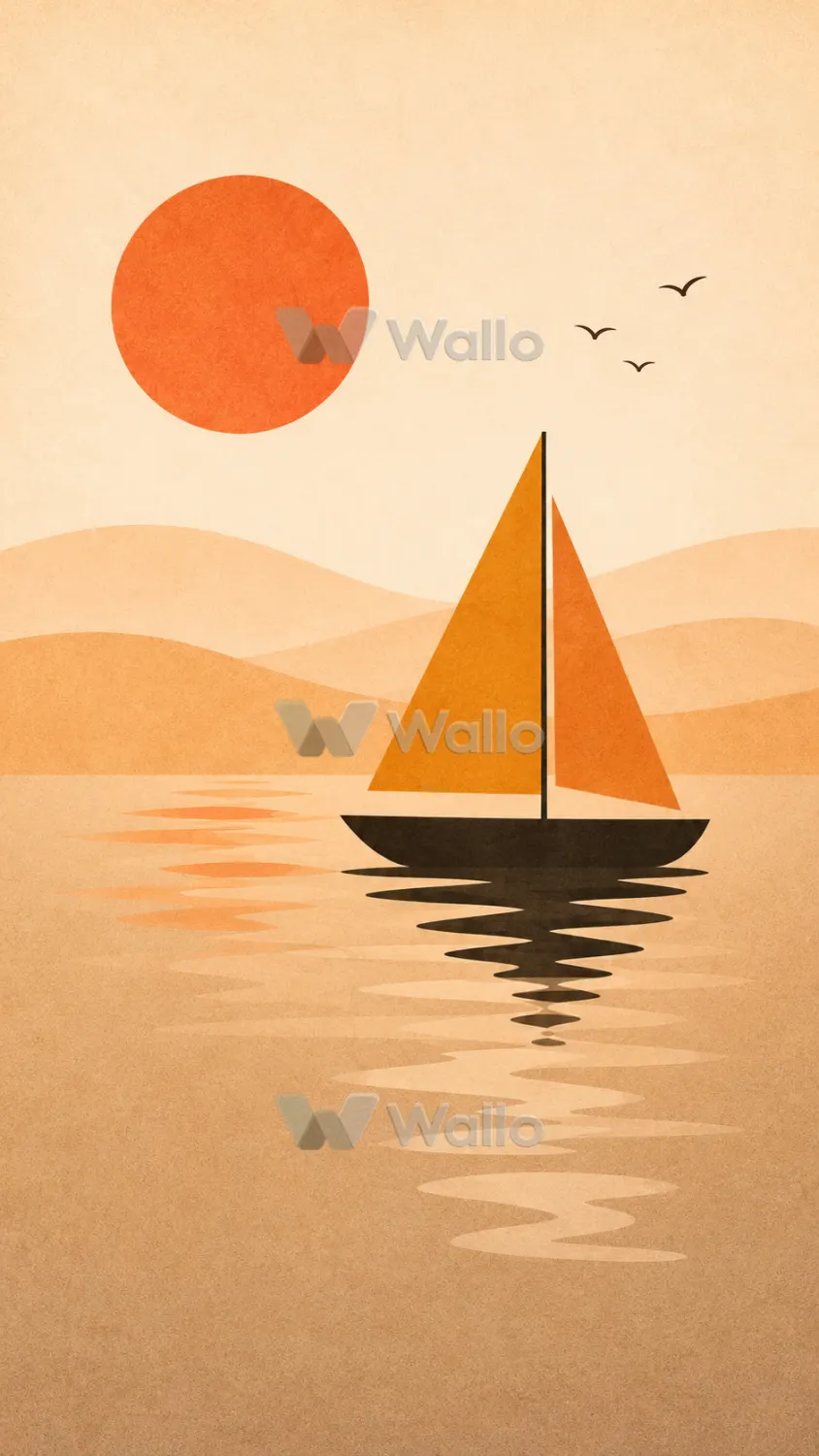 Sailboat at Sunset