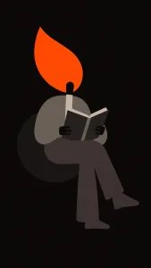 Flame-Headed Reader