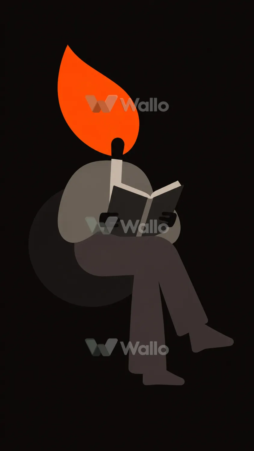 Flame-Headed Reader