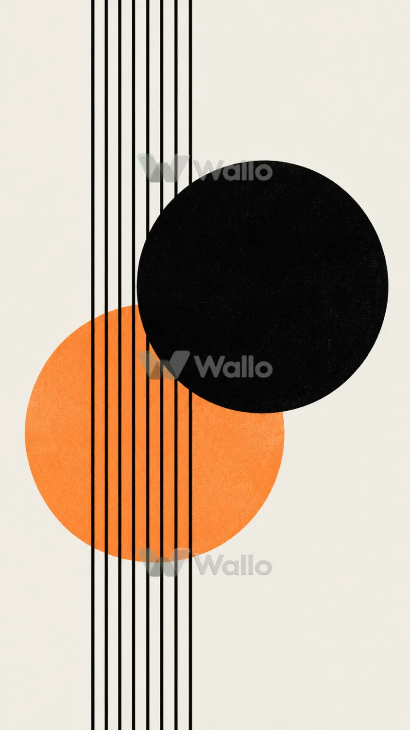 Overlapping Circles and Lines