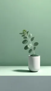 Minimalist Potted Plant