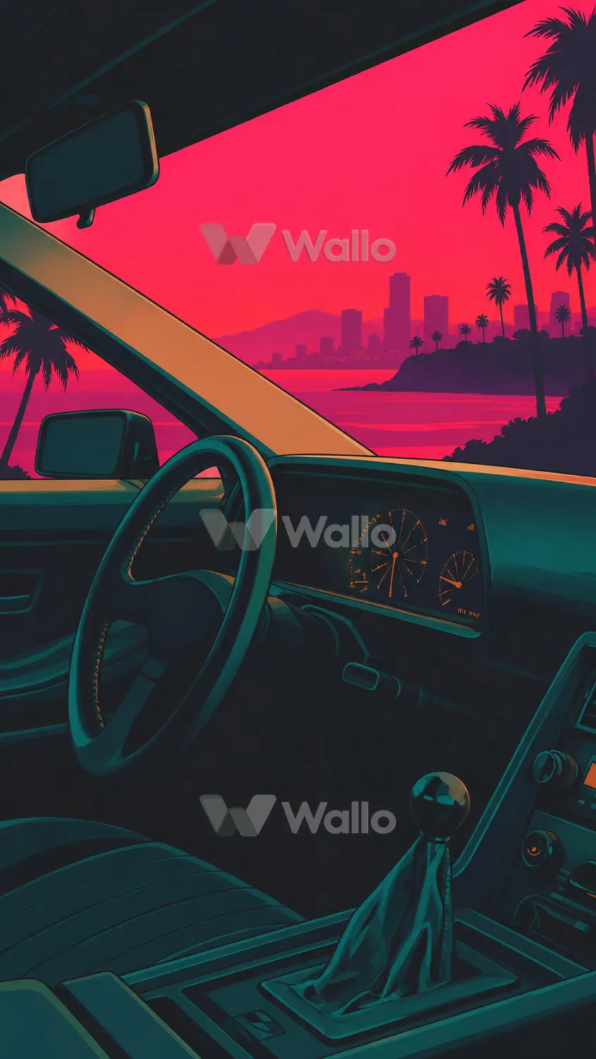 Amber Dashboard Coastal Dusk