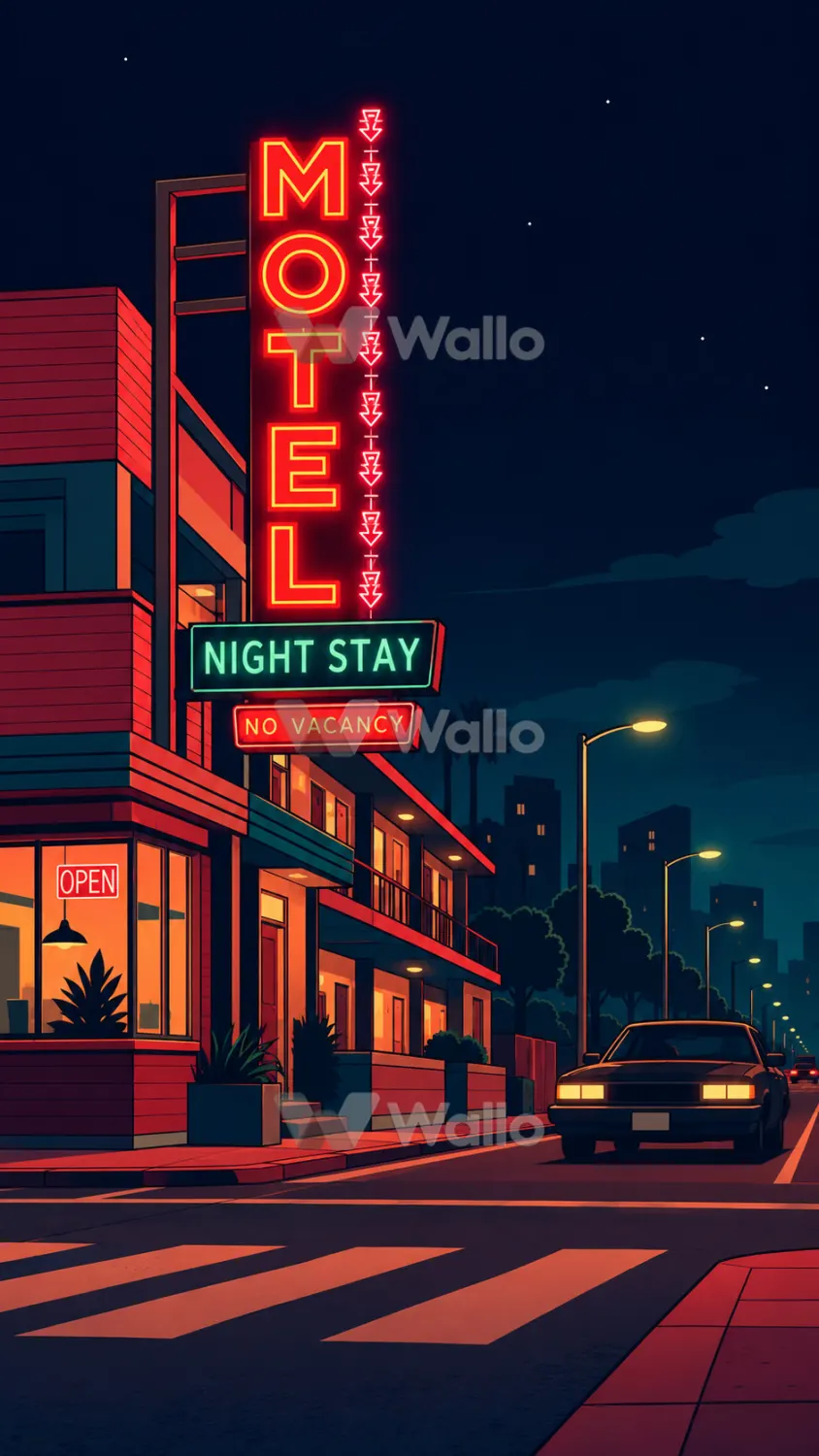 Neon Motel Avenue