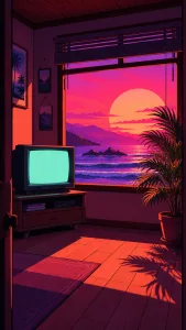 Seaside Television Room