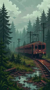 Forest Electric Train