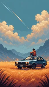 Meteor Over Golden Valley