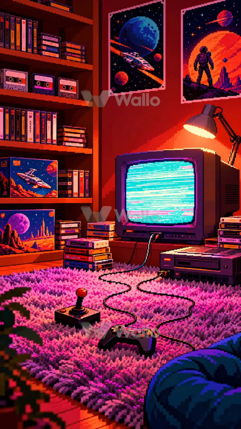 Retro Arcade Room