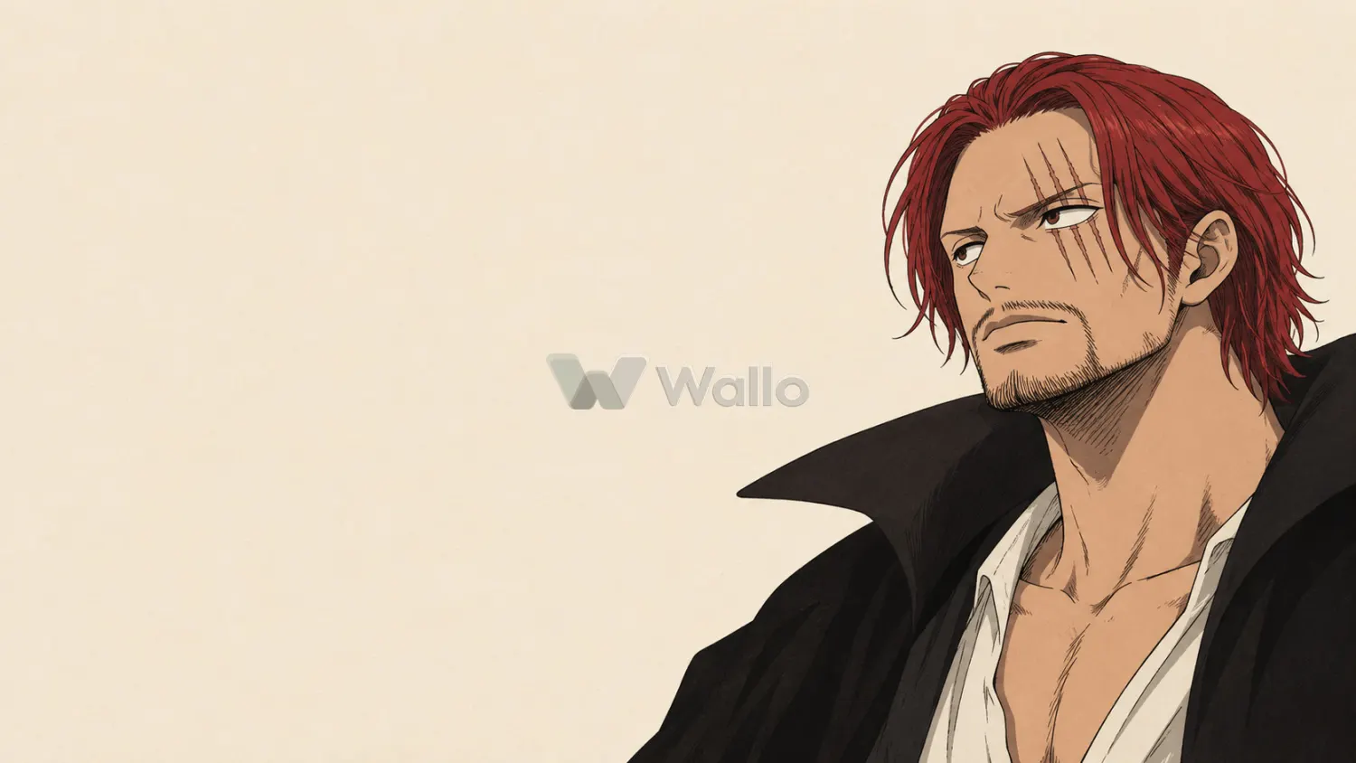 Red-Haired Shanks on Cream