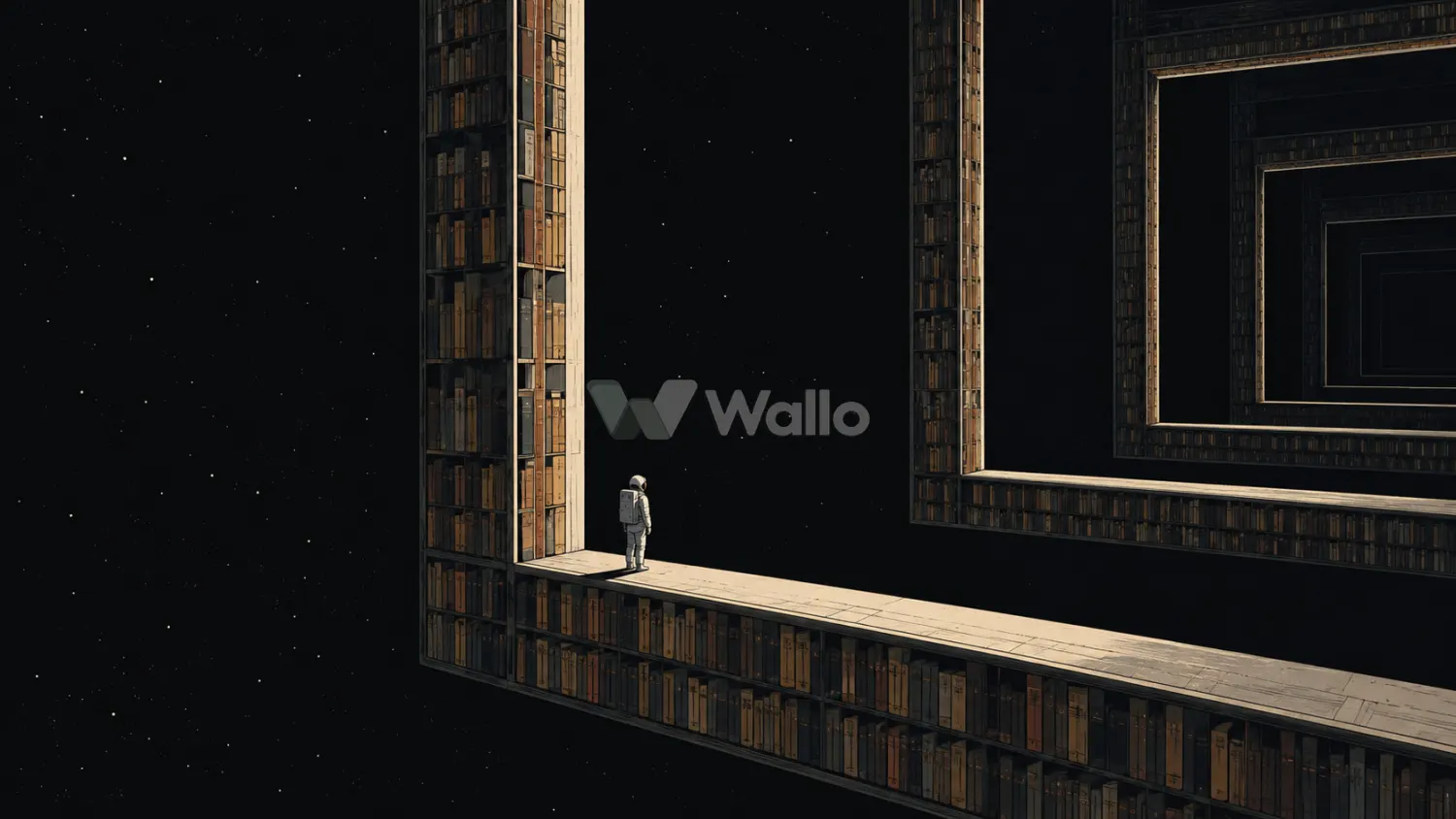 Astronaut in a Receding Tesseract 9